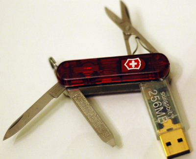 Swiss Army Thumb Drive