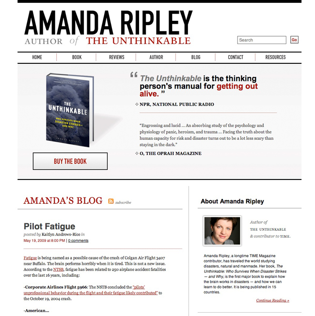 Amanda Ripley Website & Blog
